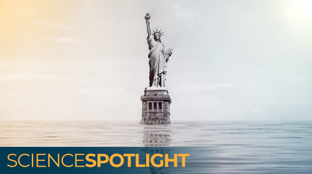 Потерянный ледник Антарктиды предсказывает затопление Нью-Йорка