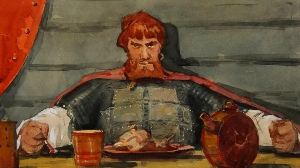 Что крестьяне подавали своему помещику на стол в XVI веке это удивительно