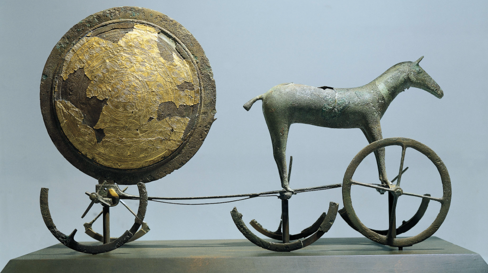  Sun Chariot: An ornate Bronze Age treasure that may have featured in an ancient Nordic religious ceremony 