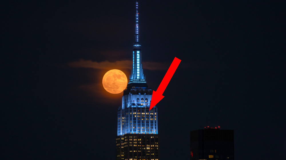 Невероятное зрелище: как редкое явление ЛУННЫЙ СТОПЛЯНУЛЬ заставило полнолуние опуститься низко над горизонтом