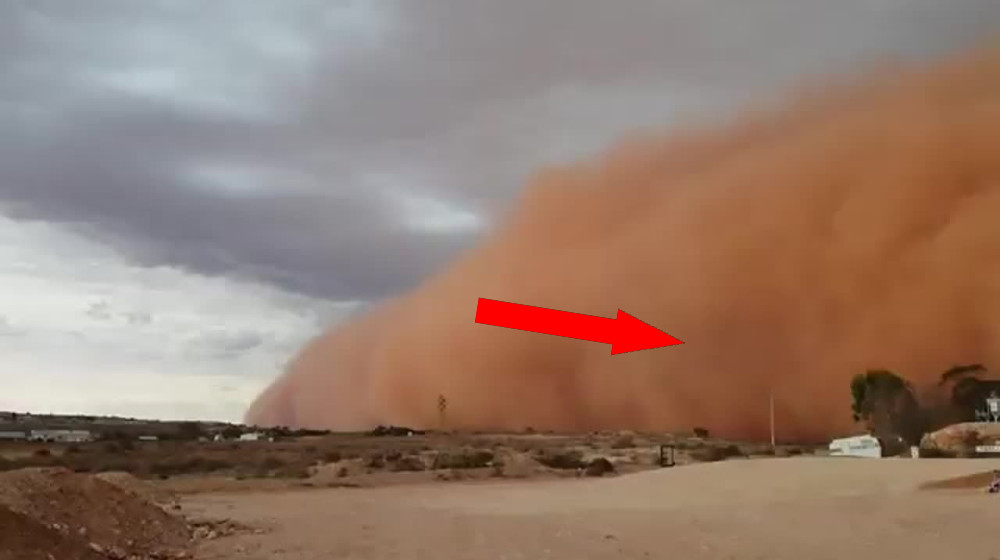 Песчаная буря в Амурской области окрасила небо в оранжевый и шокировала ученых