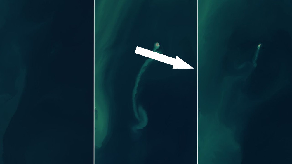  'Ghost island' appears after underwater eruption, then vanishes into the Caspian Sea — Earth from space 