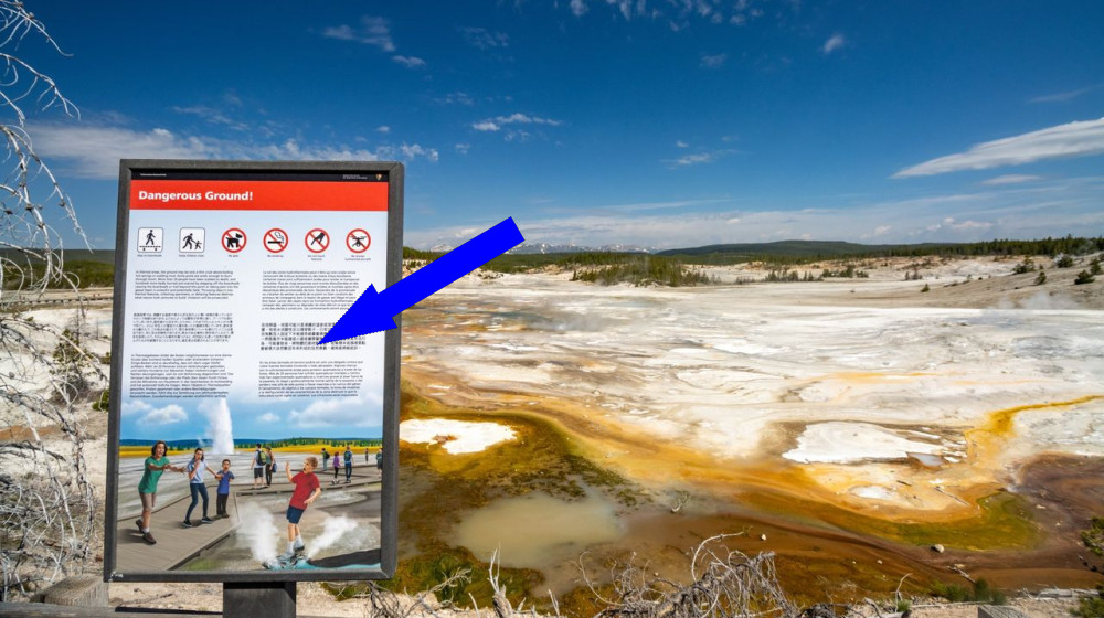 Молодой турист пострадал от сильных ожогов после провала подземной корки у Гейзера Лон Стар в Йеллоустоуне — опаснее, чем кажется!