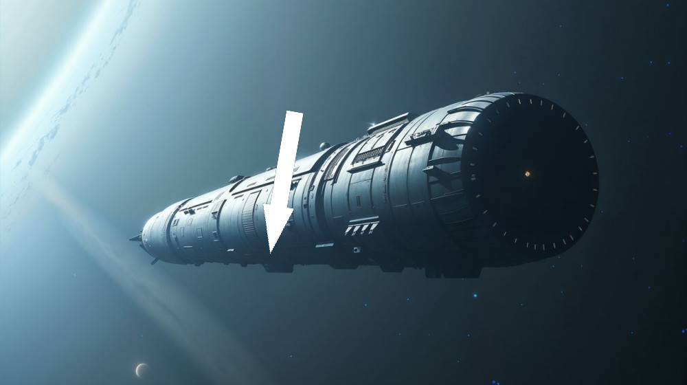  Proposed spacecraft could carry up to 2,400 people on a one-way trip to the nearest star system, Alpha Centauri 