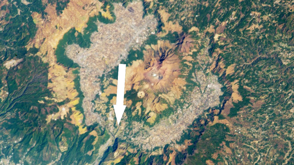  Supervolcanic 'hell' caldera in Japan is home to 17 different volcanoes — Earth from space 