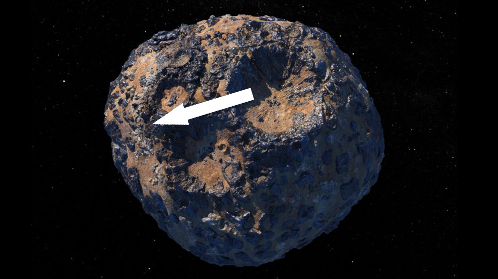  $100,000 quadrillion asteroid Psyche may be the product of metal volcanoes, study hints 