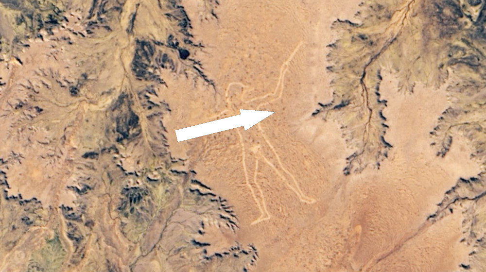  2-mile-tall, naked 'Marree Man' looming over Australian outback is a total mystery — Earth from space 