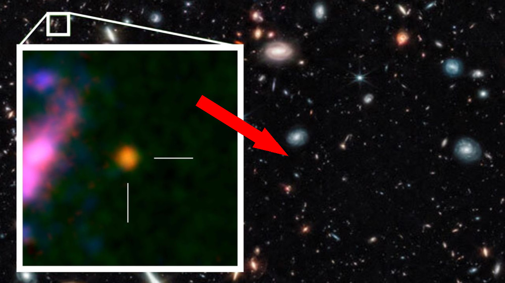 НАЙДЕН САМЫЙ ДАЛЁКИЙ И МОЩНЫЙ ЧЕРНАЯ ДЫРА В ИСТОРИИ ВСЕЛЕННОЙ