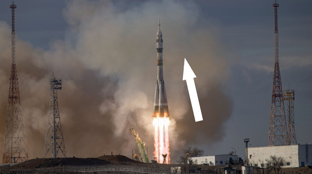  Russia accidentally destroys its only working launch pad as astronauts lift off to ISS 