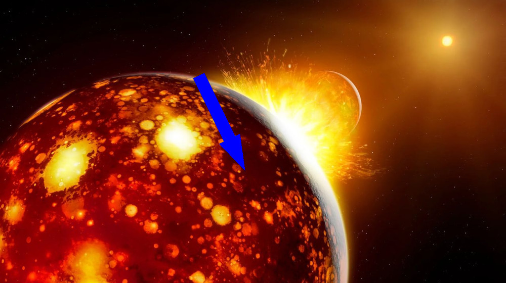  An extra solar system planet once orbited next to Earth — and it may be the reason we have a moon 