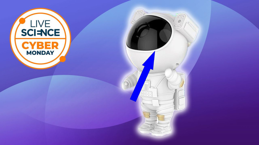  15,000 Amazon reviews can't be wrong (including ours). This astronaut star projector makes the perfect gift for young space fans at under $30 for Cyber Monday 