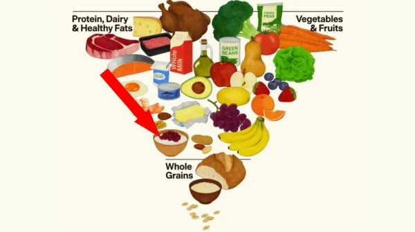 Новая диетическая пирамидa США призывает есть больше мяса и сливочного масла