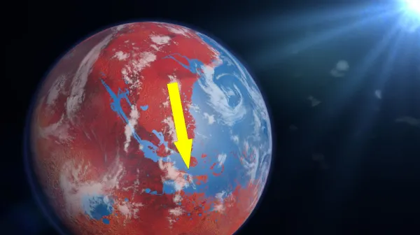  An ocean the size of the Arctic once covered half of Mars, new images hint 