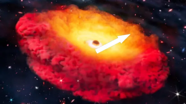  'Like watching a cosmic volcano erupt': Scientists see monster black hole 'reborn' after 100 million years 