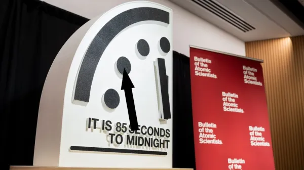  'Doomsday Clock' ticks 4 seconds closer to midnight as unregulated AI and 'mirror life' threaten humanity 