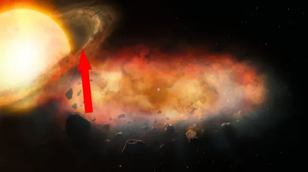  Giant 'metal cloud' spotted in nearby star system could be hiding a second alien sun 