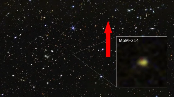 Космическая революция: Webb установил новый рекорд и нашёл самую далёкую галактику в истории Вселенной