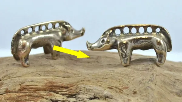 Древний кельтский воинский талисман из бронзы подтверждает высокое мастерство металлургов эпохи Железного века