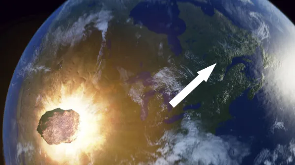 Необычный взрыв кометного фрагмента с зеленым огненным шаром над Великими Озерами шокирует ученых