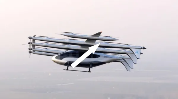 Гигантский 10-местный летающий такси совершил первый полет в Китае и взорвал научный мир