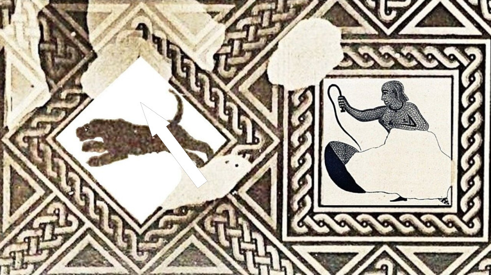  Roman mosaic shows topless woman battling leopard in arena, study finds  