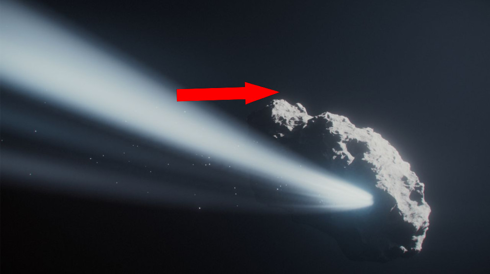 Комета-перевертыш и её загадочный самоуничтожение