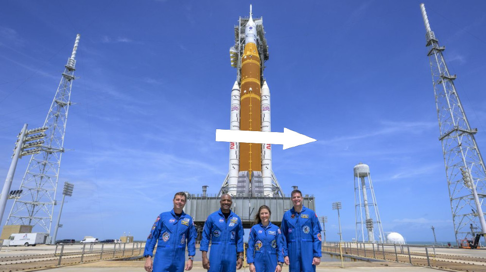 Армия звезд: как увидеть исторический запуск Artemis II к Луне