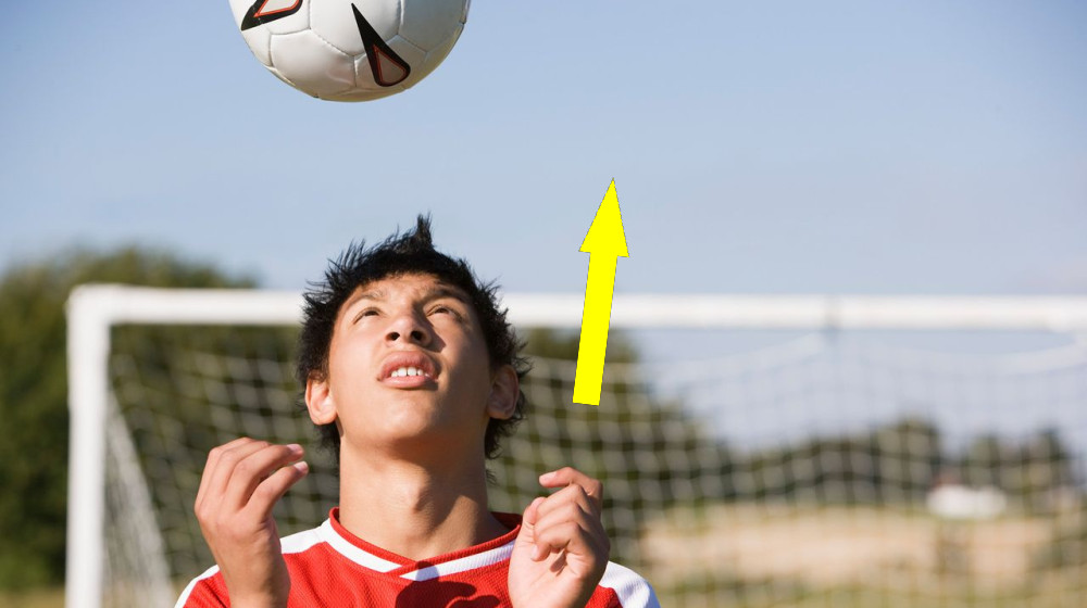  Heading a soccer ball just once is enough to raise levels of proteins associated with brain damage 